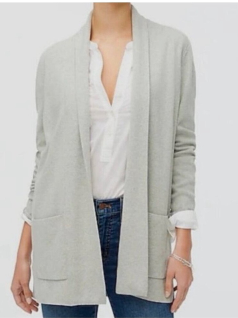 J. Crew Chelsea Sweater Cardigan Blazer XXS EUC